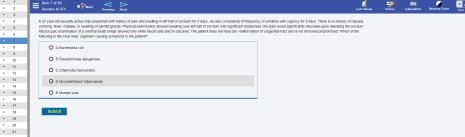 Archer Step 1 Qbank interface